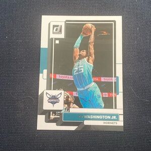 It’s a pj Washington jr. card it’s from years 21-22 and he is on the hornets.